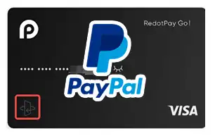 تحويل PayPal إلى بطاقة RedotPay